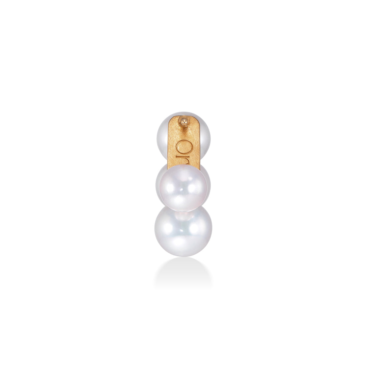 Orv Board V-shape Earrings L 8.0-8.5/7.5-8.0/6.5-7.0mm