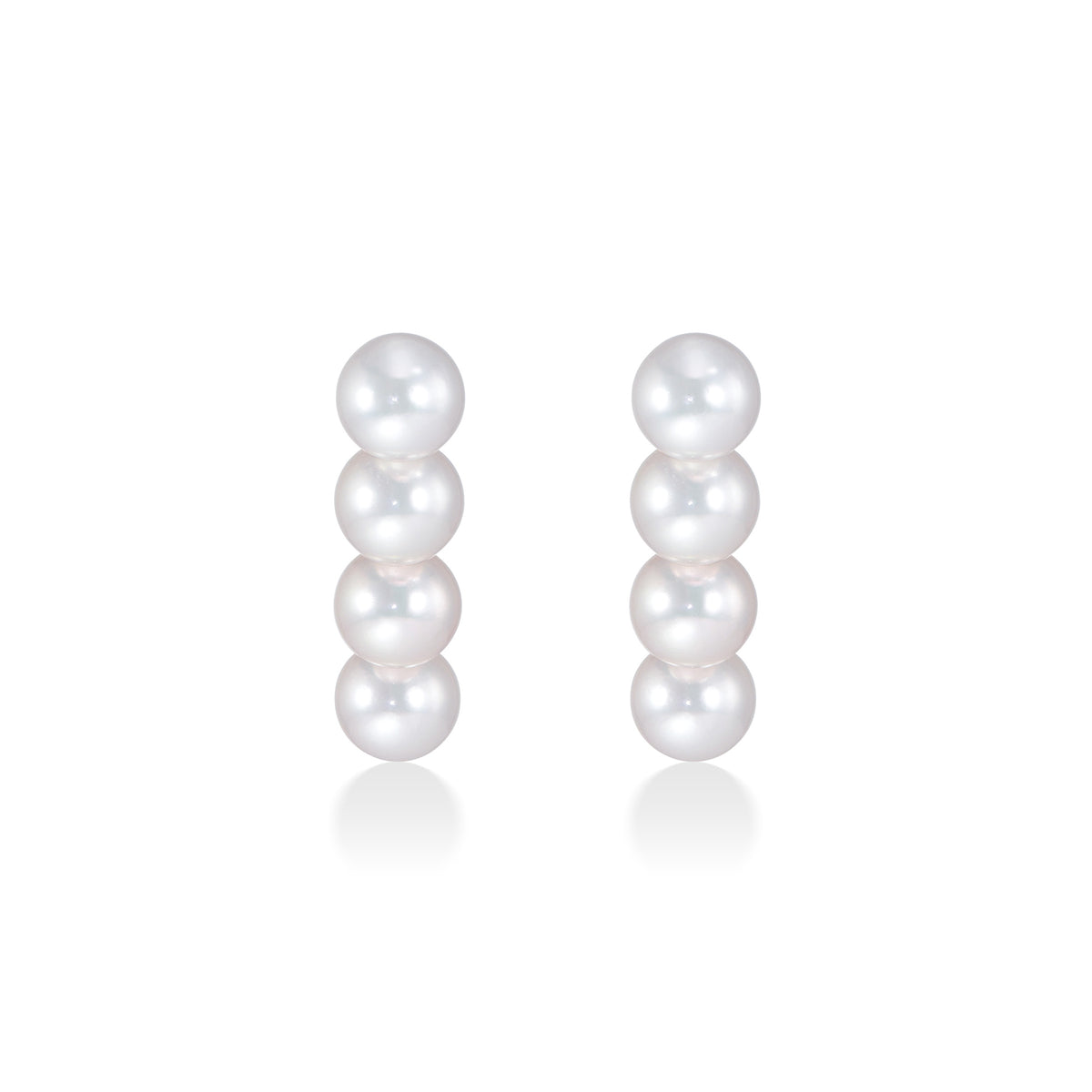 Orv Board V-Shape Earrings Size M 5.0-5.5 mm