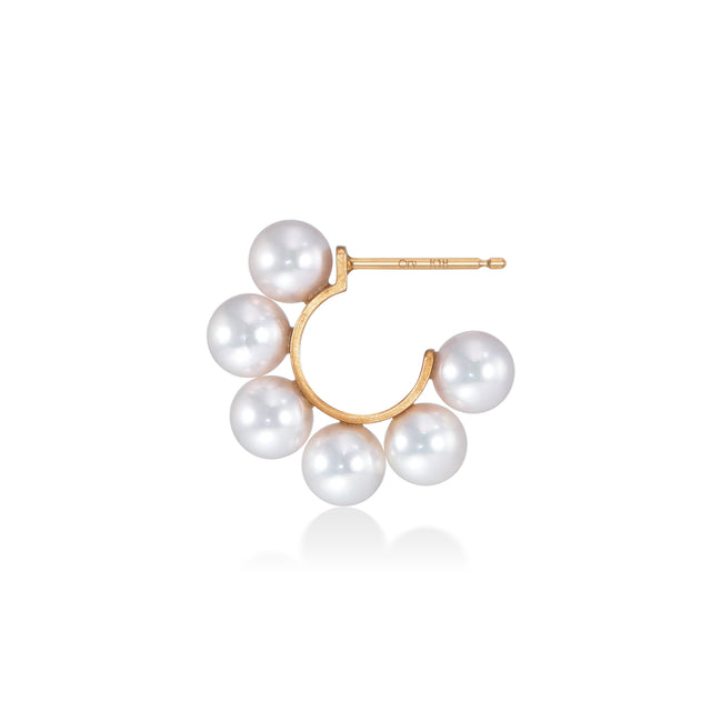 Orv Board C-Shape Earrings L 6.0-6.5mm