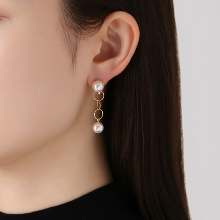 エーコーン チェーン ピアス 8.0-8.5㎜